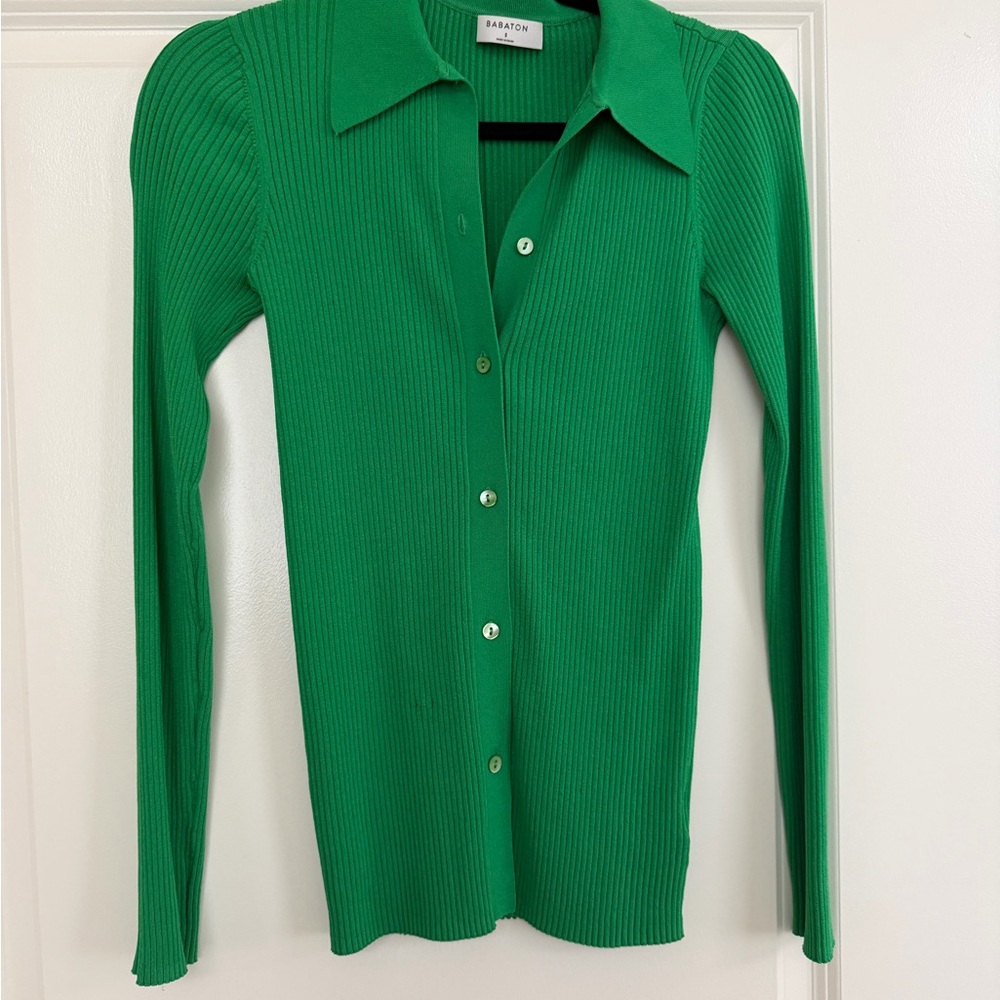 Aritzia Babaton Ribbed Cardigan | Size Small